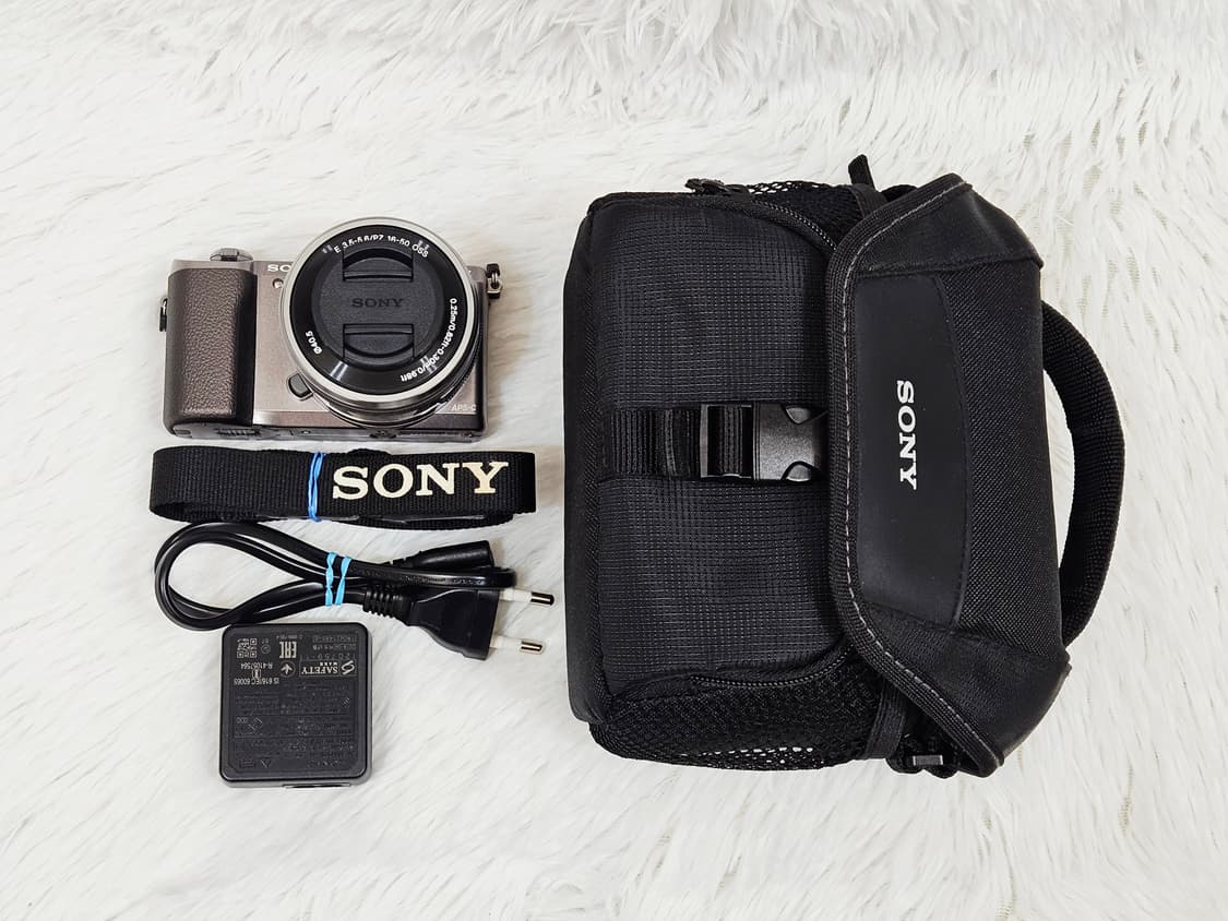 [민트급] 소니 a5100 브라운 미러리스 카메라, 디카, 디지털카메라 상품이미지10