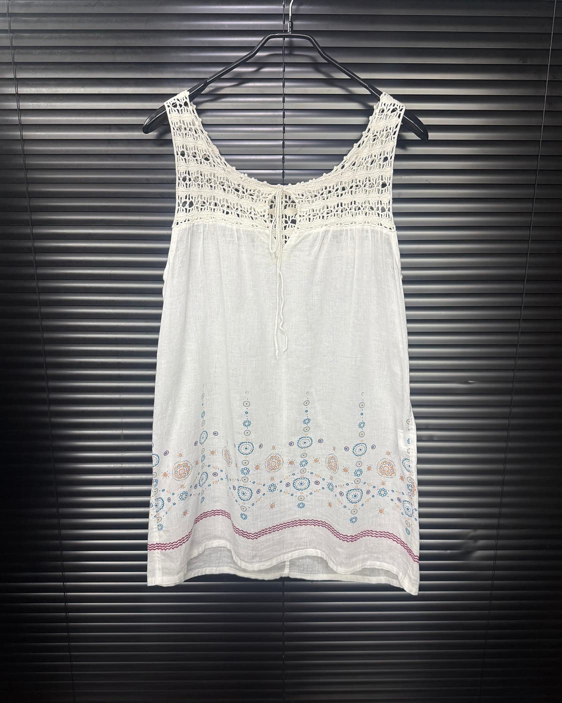 all in all 일본 빈티지 나시 슬리브리스 원피스 에스닉 L 100 상품이미지2