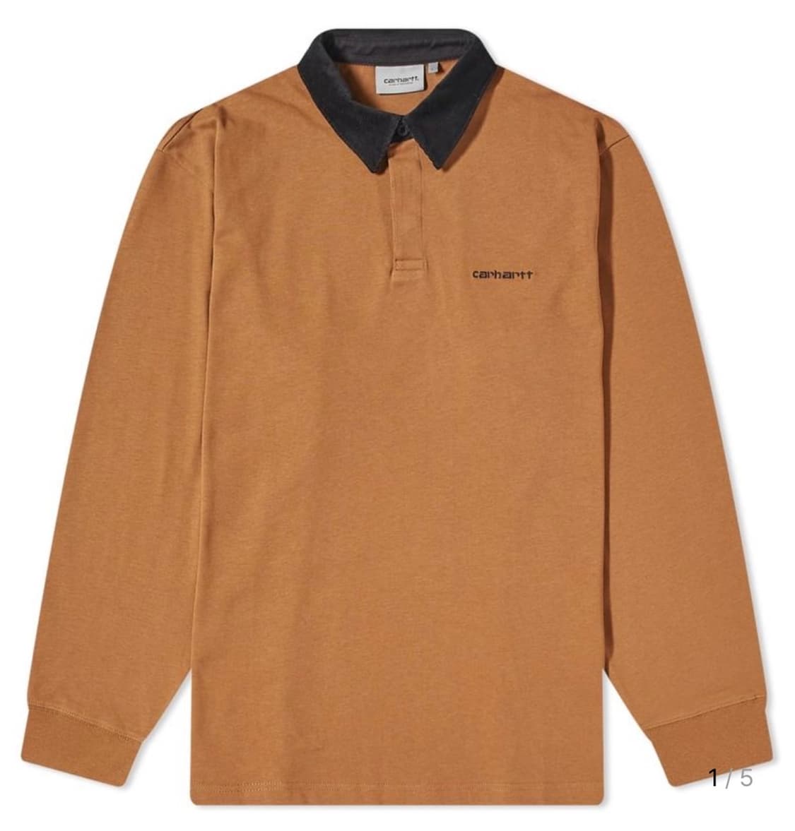 칼하트 WIP 배색 긴팔 카라티 100~105 상품이미지1