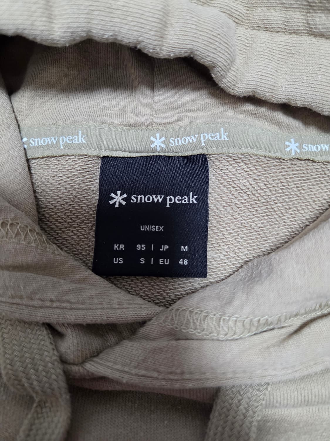 스노우 피크 공용 그래픽 후드티 상품이미지5