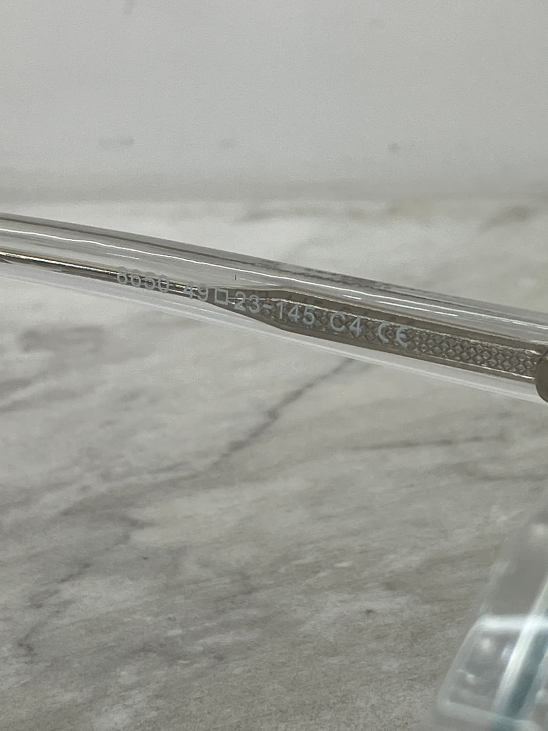 B55 GGS 클리어 웰링턴 뿔테 안경8650 상품이미지7