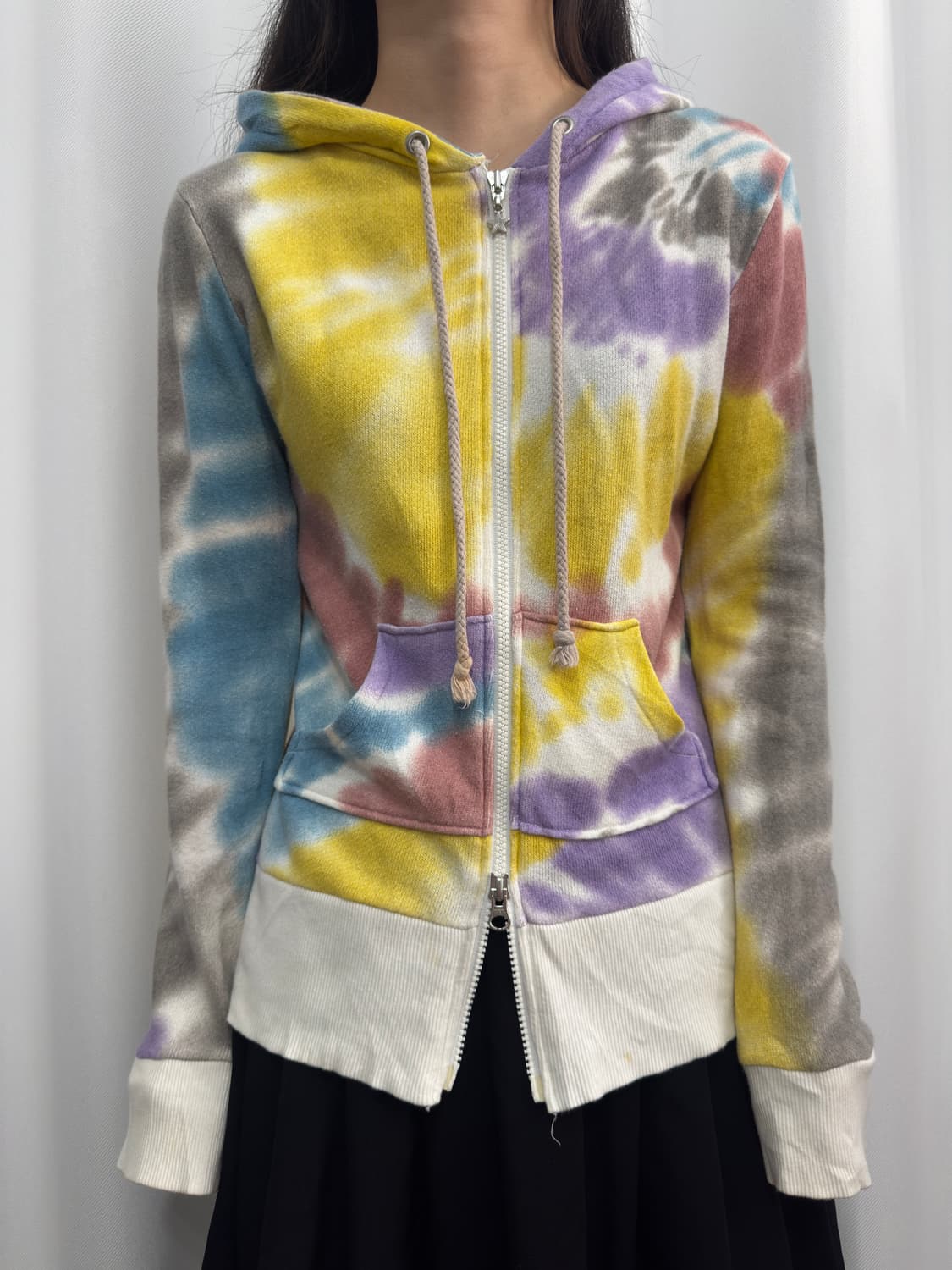base control tiedye hood twoway zipup 상품이미지1