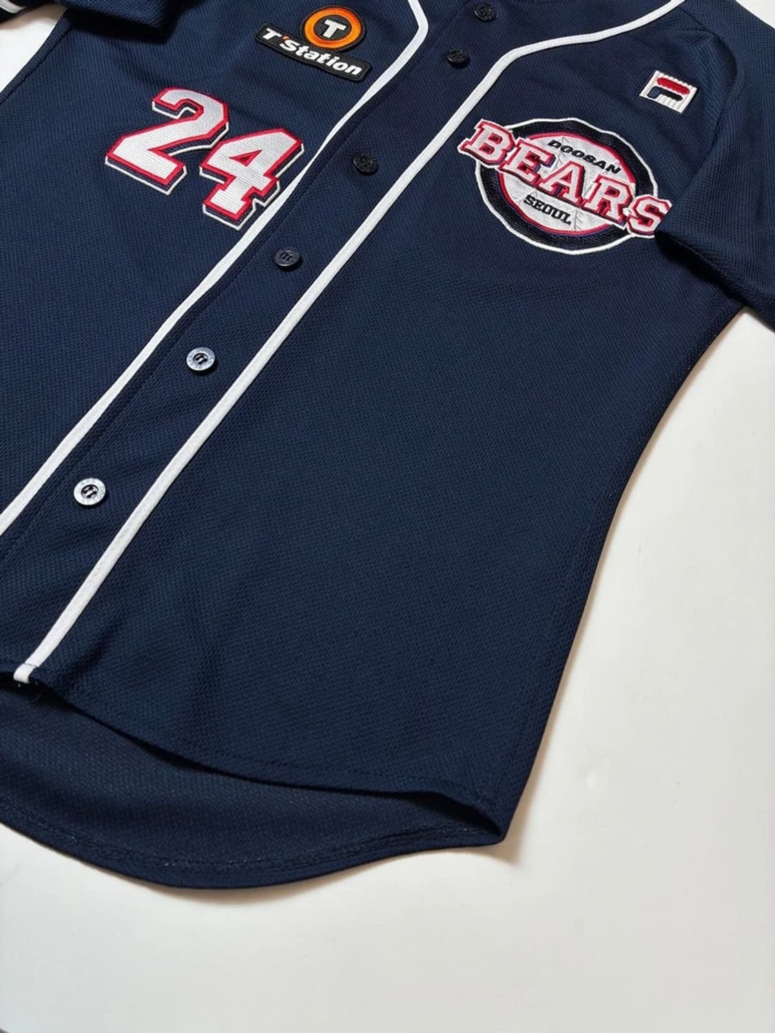 두산 베어스 오재원 선수 반팔 유니폼 PN9063 상품이미지7