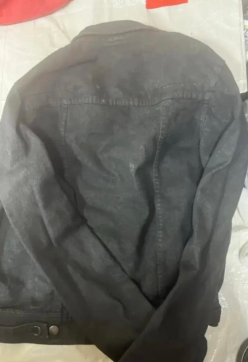 디올옴므 코팅블랙 데님자켓 48 상품이미지2