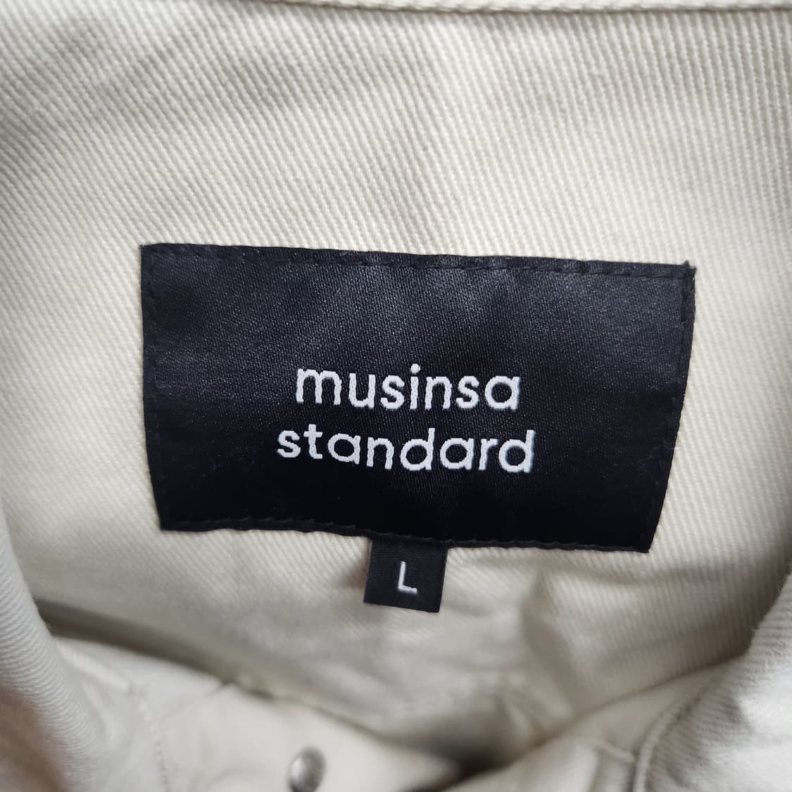 무신사스탠다드 데님 트러커 자켓 L(L) 상품이미지5