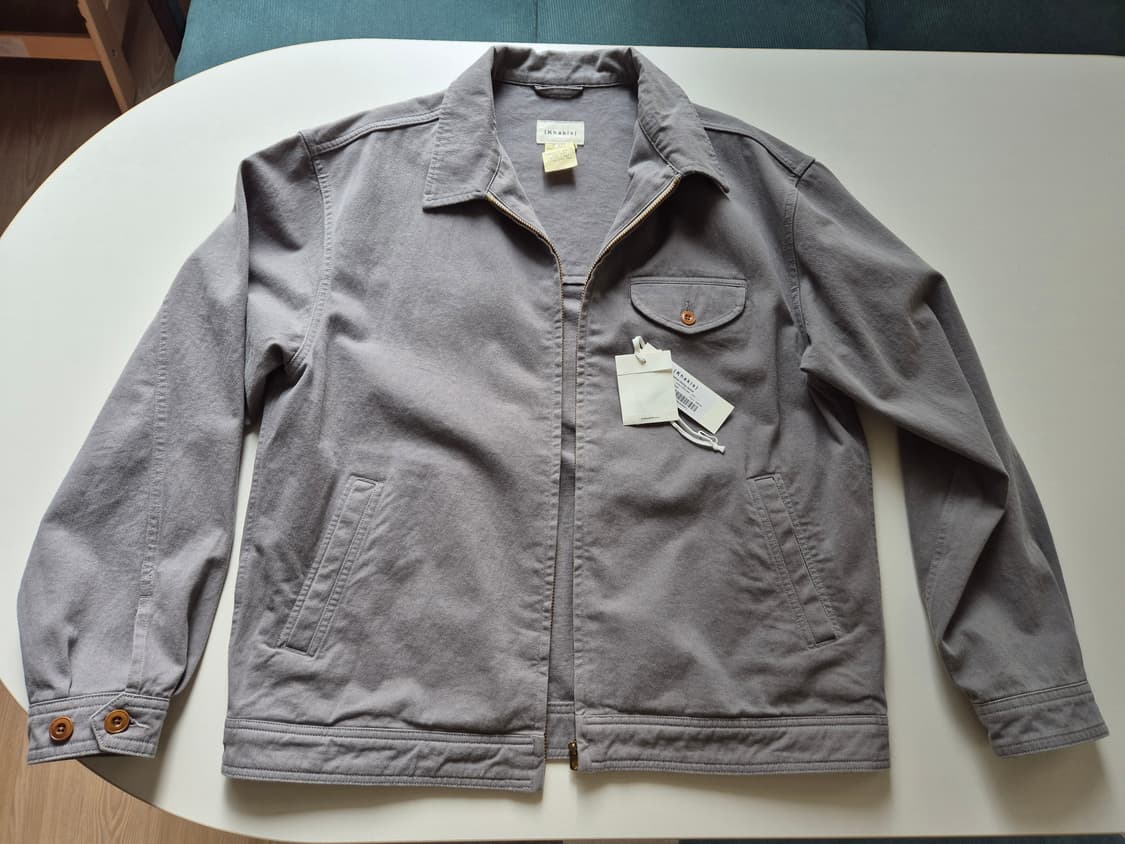 카키스 워시드 스윙 자켓 상품이미지2