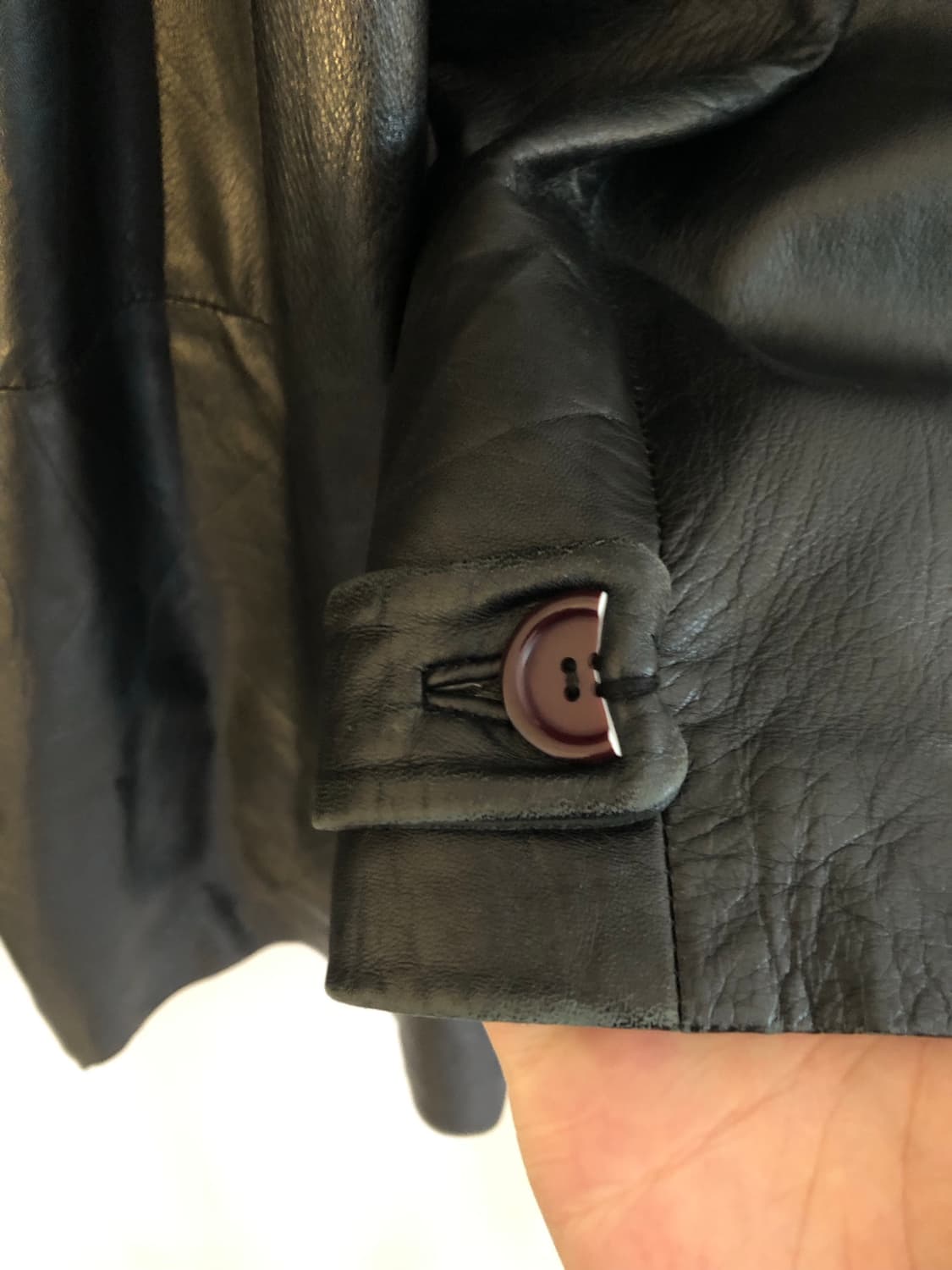 (XL) Max cadys leather coat 상품이미지4