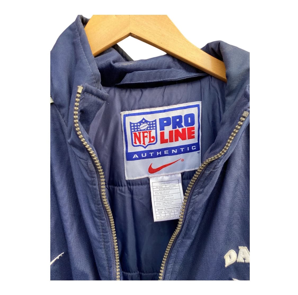 (XL) 나이키 댈러스 카우보이스 NFL 프로 라인 점퍼 상품이미지4