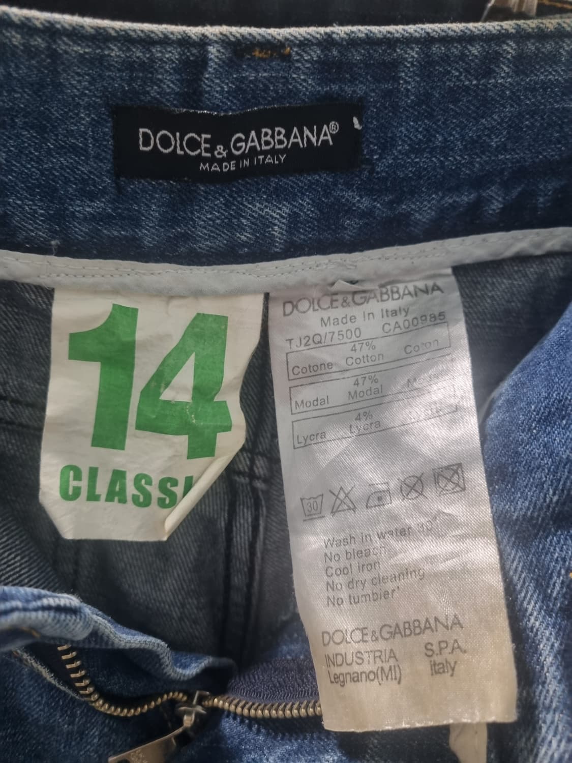돌체앤가바나 14클래식 데님 청바지 32 상품이미지5