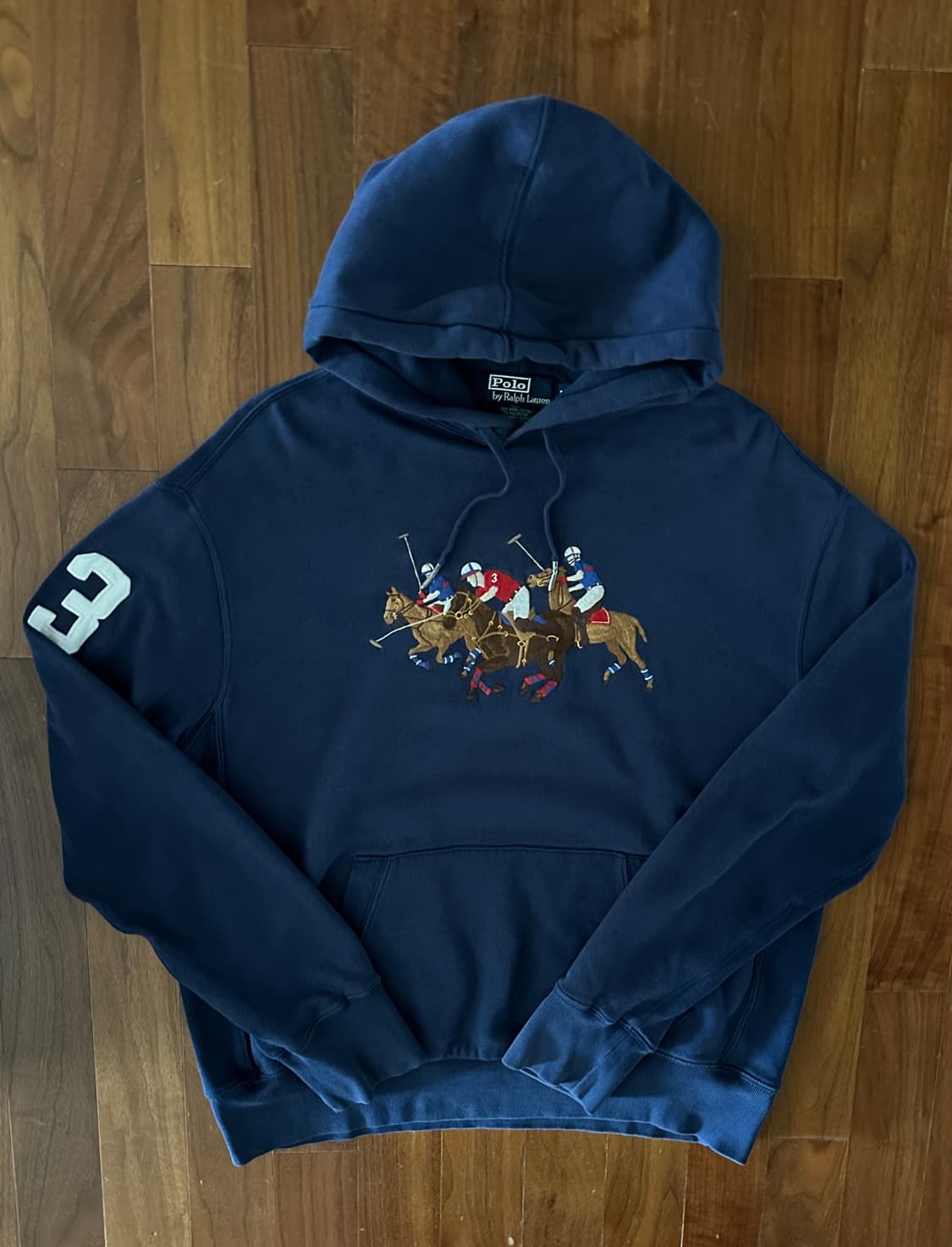 폴로 랄프로렌 트리플 빅포니 후드티 M 상품이미지1