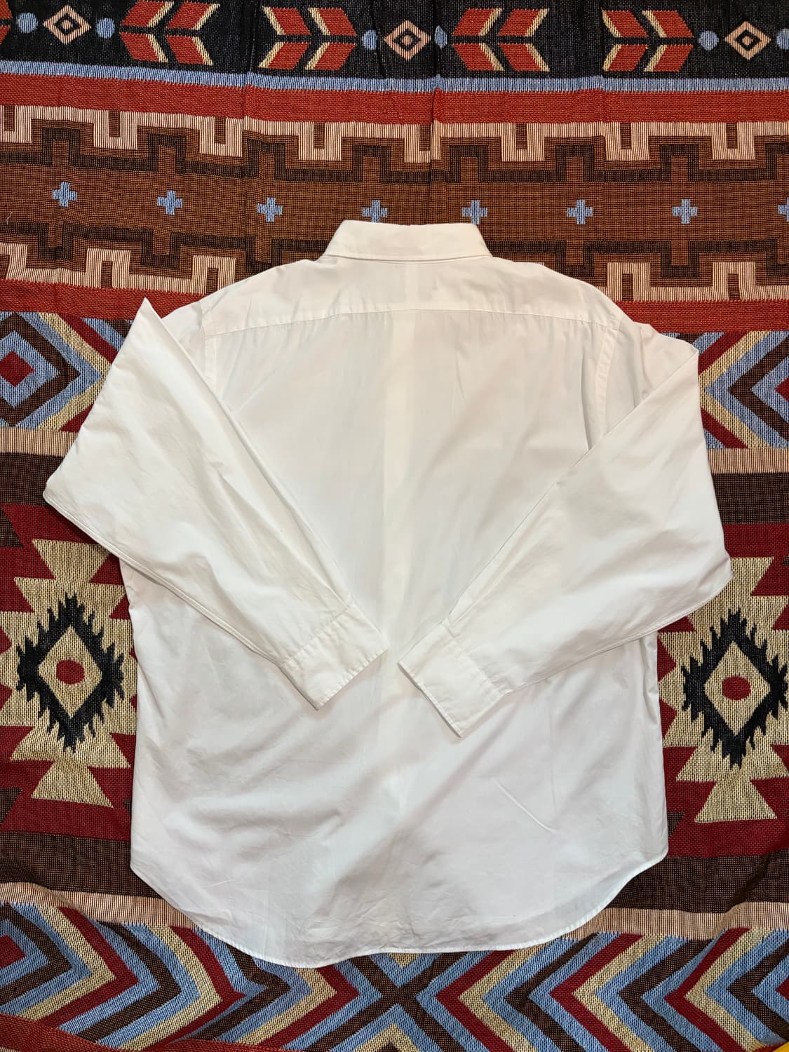 105-110) 폴로 랄프로렌 셔츠 화이트 투하이 코튼 상품이미지6