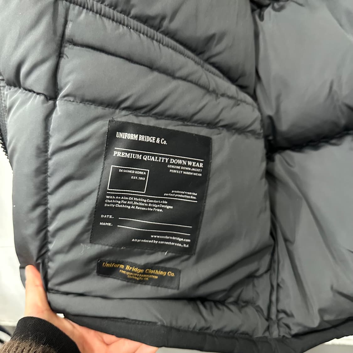 유니폼브릿지 마운틴 다운 파카 상품이미지4