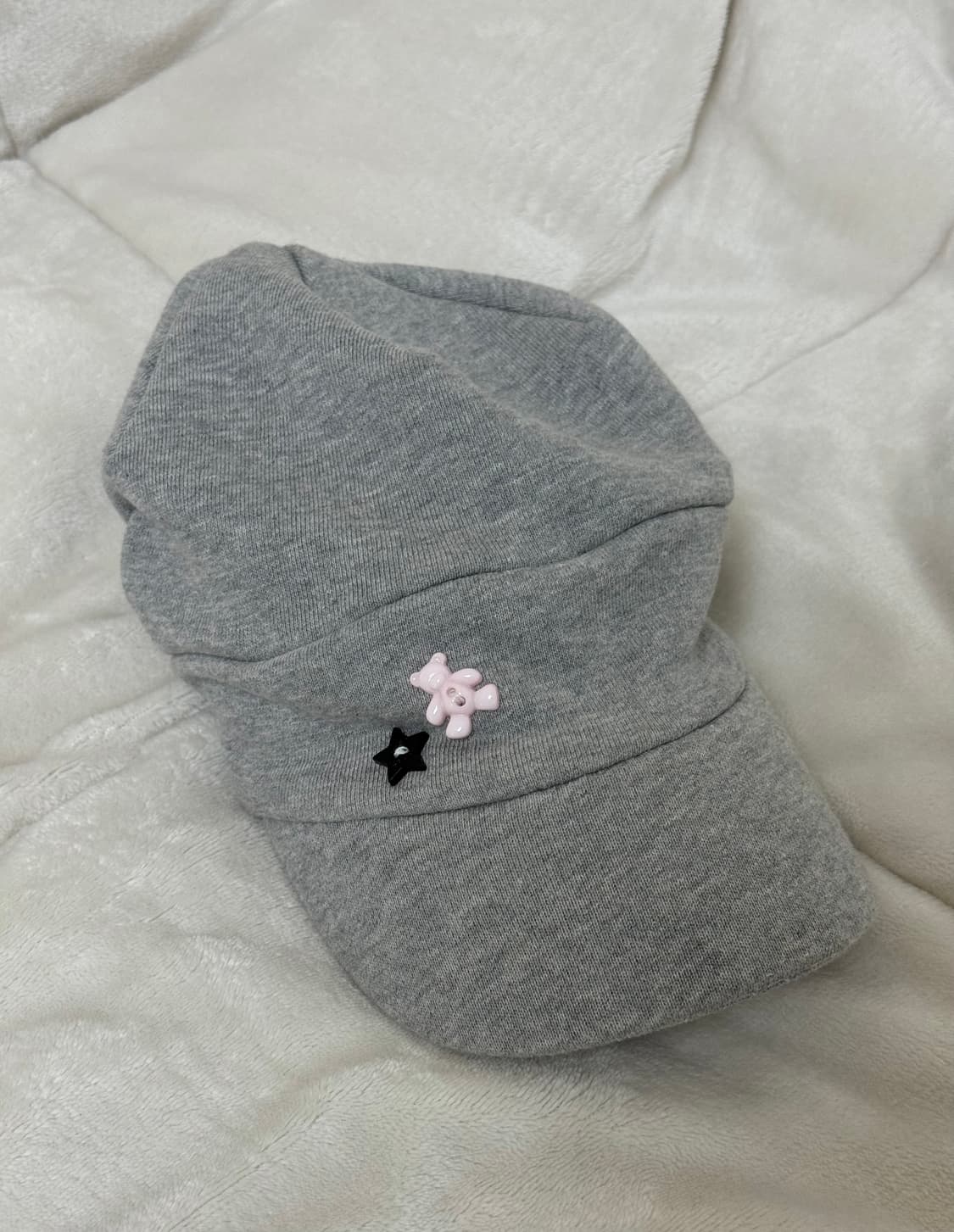 샬롬클럽 샤이햇 그레이 모자 상품이미지2
