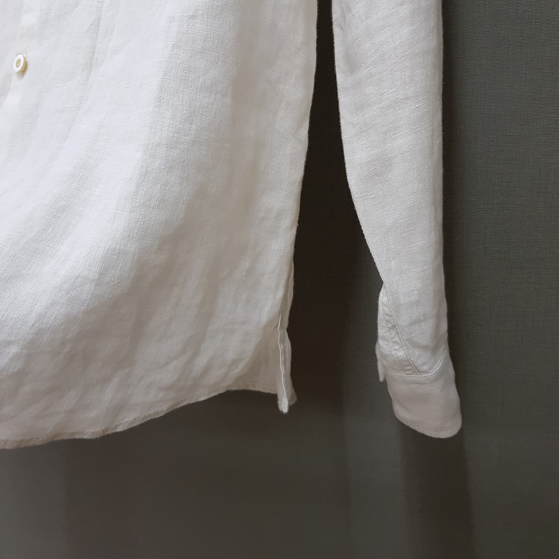 한섬 타임옴므 2021 린넨 셔츠 100사이즈 상품이미지4