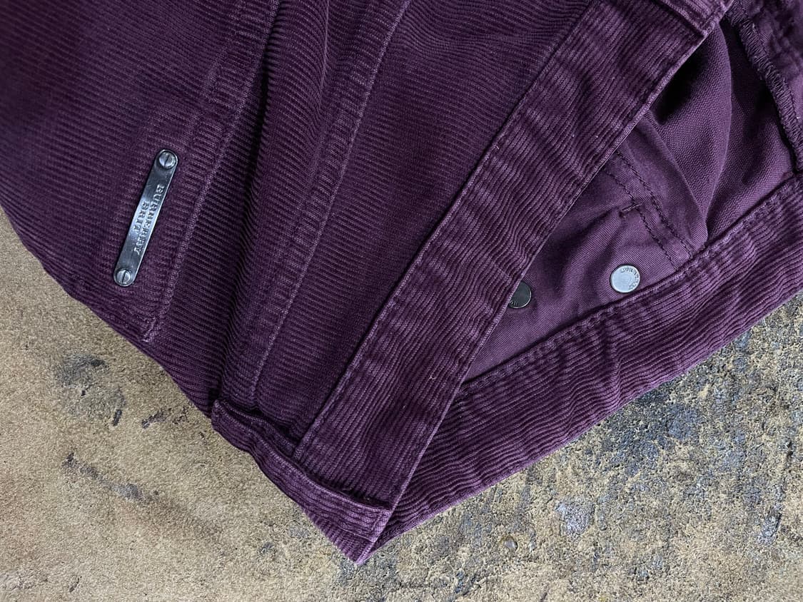 버버리(브릿)/버건디 코듀로이팬츠 상품이미지5