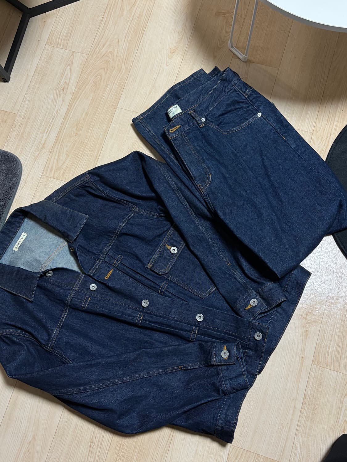 [3]블랭크룸 데님 자켓 셋업 상품이미지1