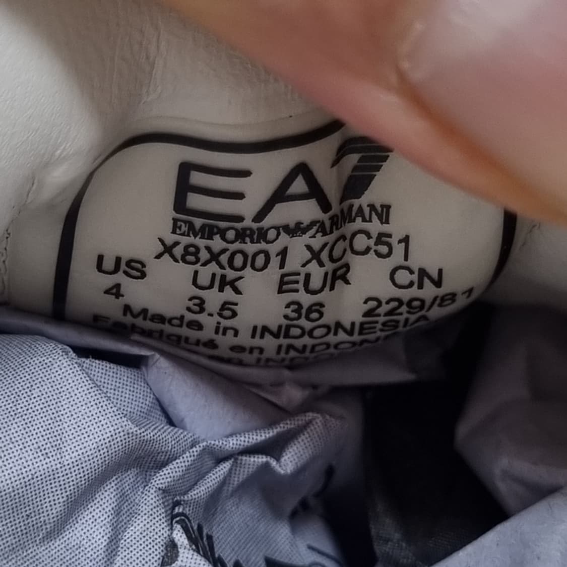 엠포리오 아르마니 스니커즈 220 상품이미지6