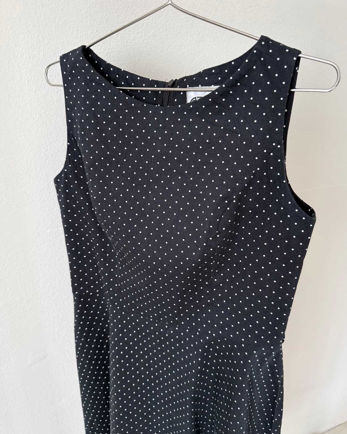 빈티지 도트 원피스 상품이미지4