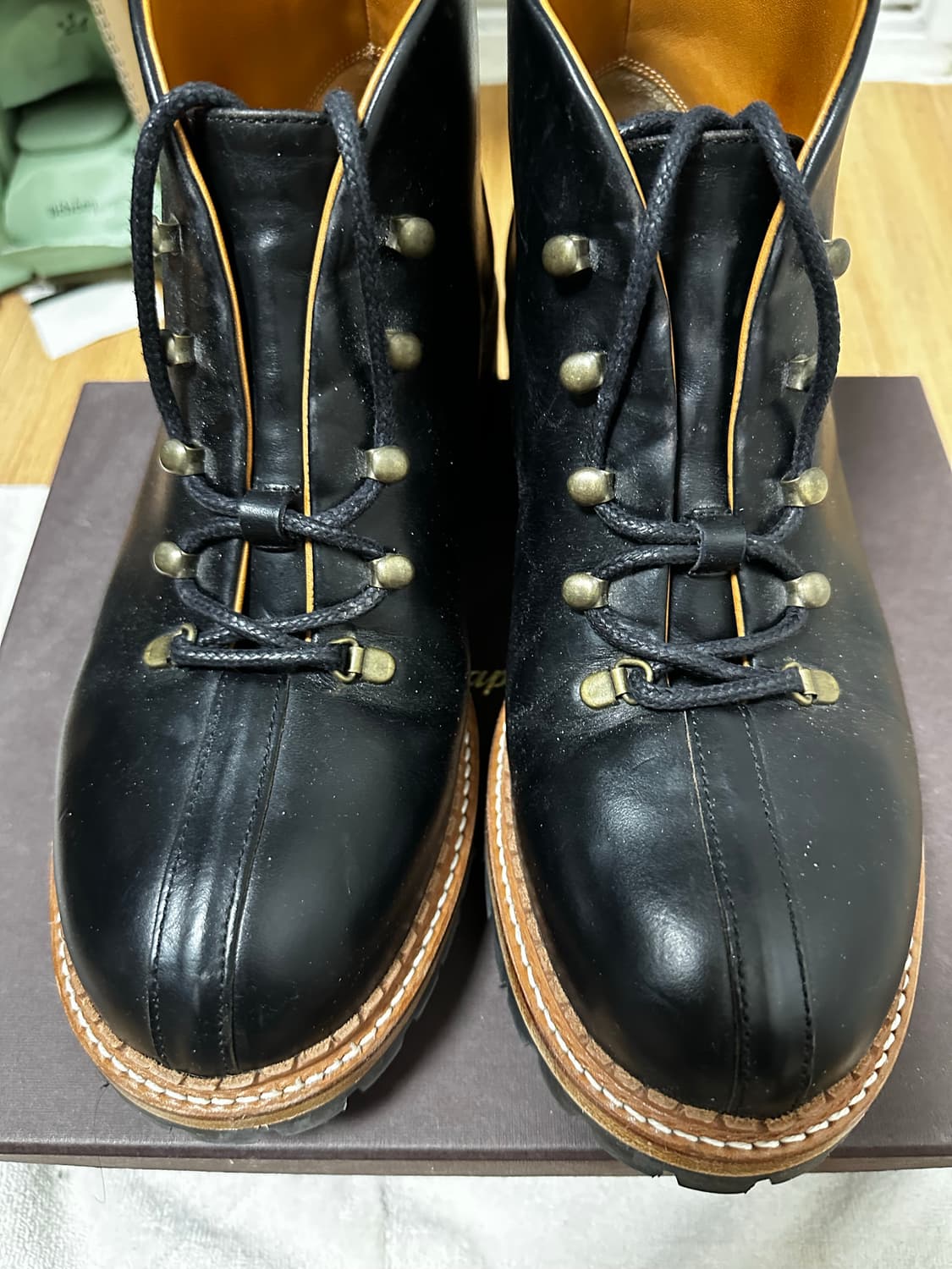 4) 캐피탈 스마일 마운틴부츠 블랙 275~280 상품이미지1