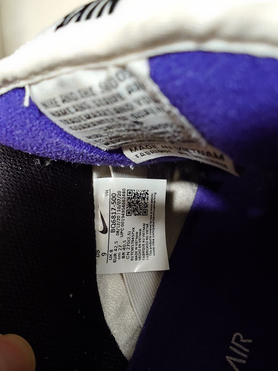 [270] 나이키 SB덩크 로우 퍼플 상품이미지6