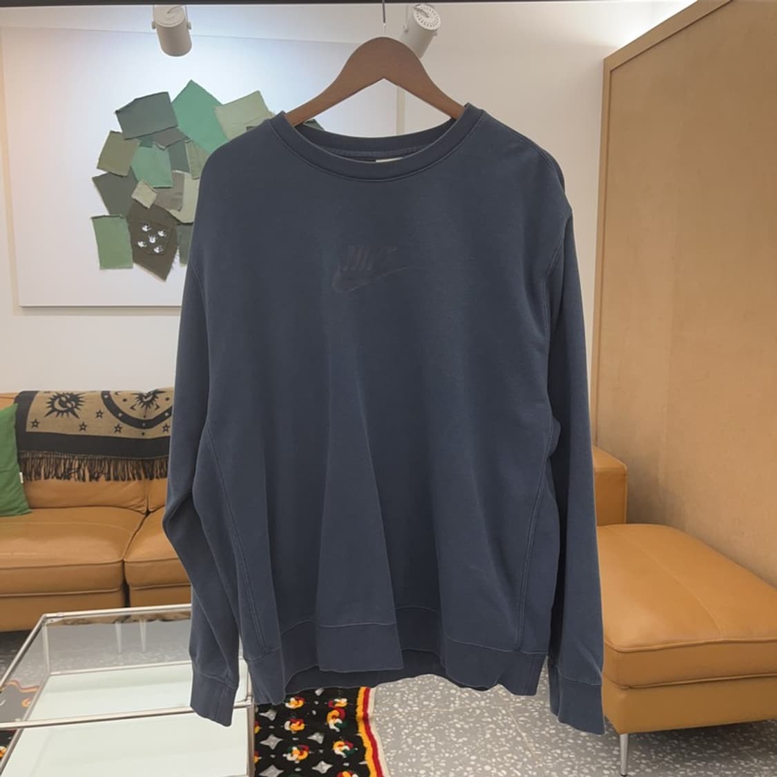 나이키 베이직 오버핏 스웻셔츠 맨투맨 XXL C06495 상품이미지3