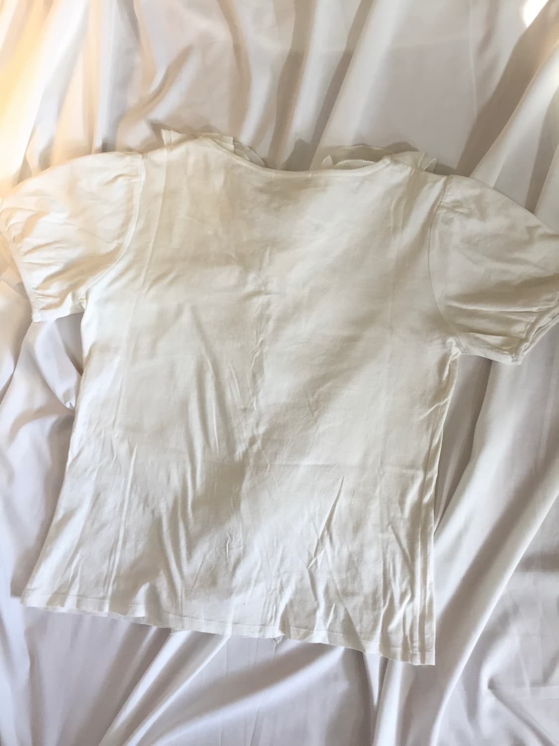 프릴 코튼 탑 상품이미지4