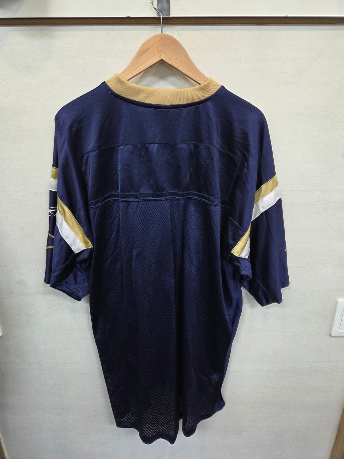 리복 nfl 노마킹 메쉬 럭비져지 반팔 xl 상품이미지2