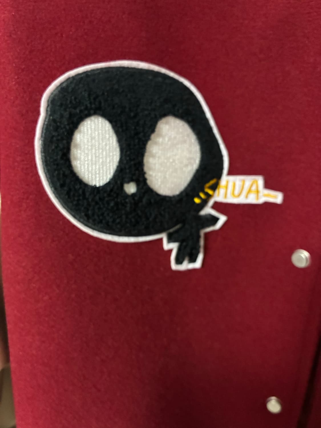 🧥 수아트(XHUA'T) 바시티 자켓 레드 M 판매합니다(남여공용)  상품이미지5