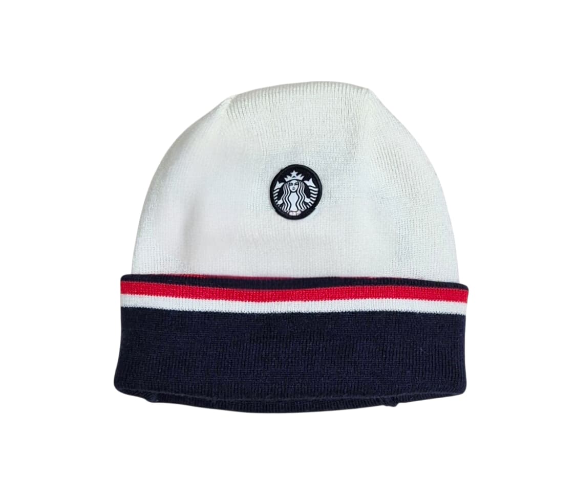 휠라 스타벅스 리버시블 비니 상품이미지1