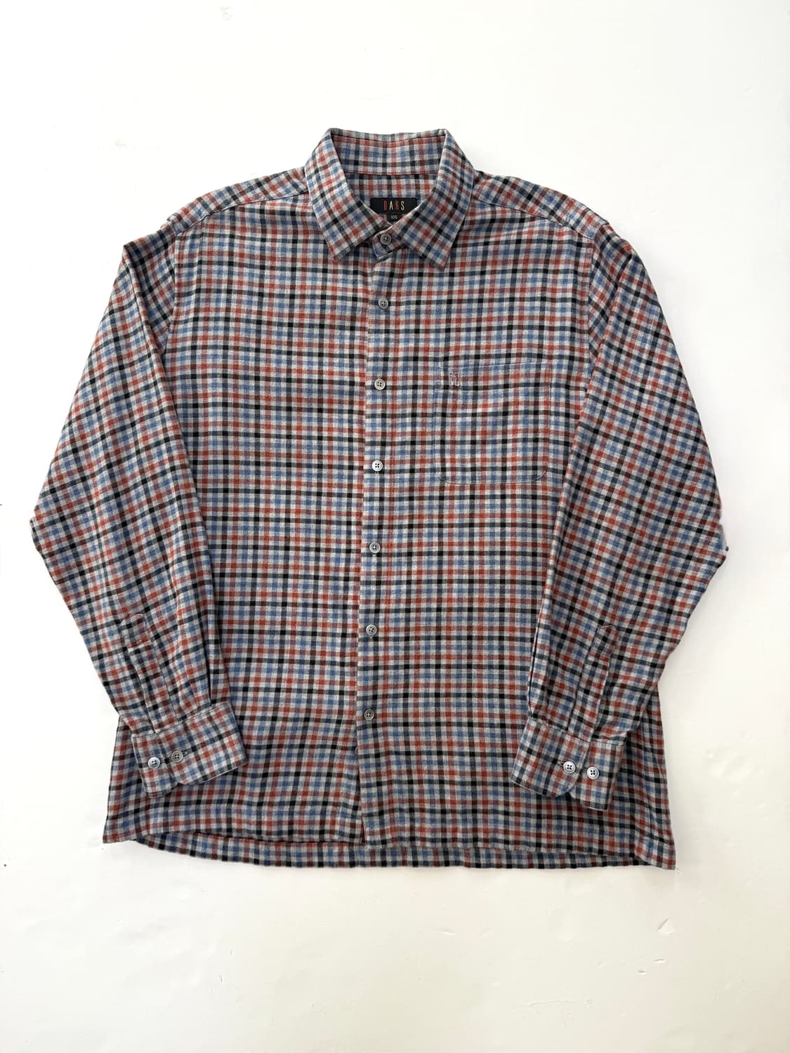 닥스 DAKS 클래식 체크 셔츠 상품이미지1