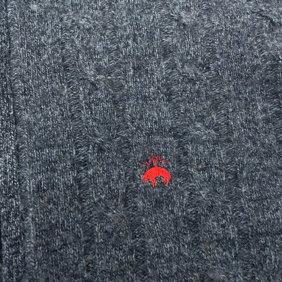 브룩스브라더스 반집업 케이블 니트 상품이미지2