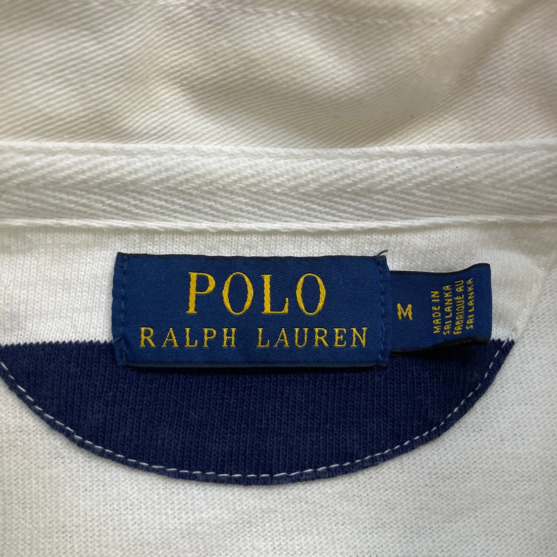 폴로 랄프로렌 아이코닉 럭비 티셔츠 네이비 상품이미지3