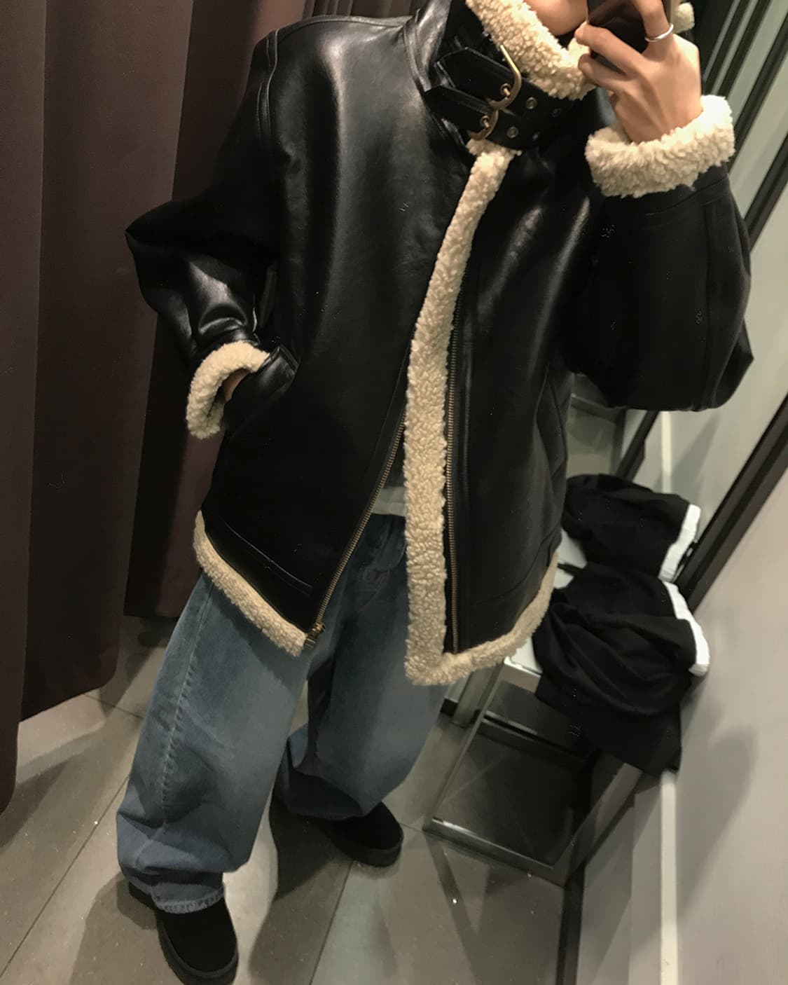 포터 빈티지 무스탕 상품이미지4