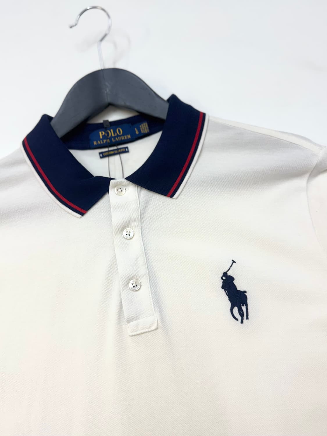 Polo Ralph Lauren 폴로 랄프로렌 화이트/네이비 컬러 빅포니 상품이미지6