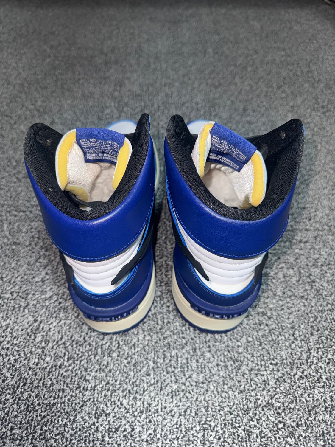 나이키 앰부쉬 덩크 하이 로얄 블루 265 상품이미지4