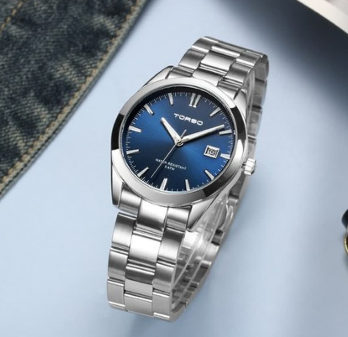 # TORSO 토르소 마이다스 캘린더 워치남자 명품메탈시계 급처 상품이미지3