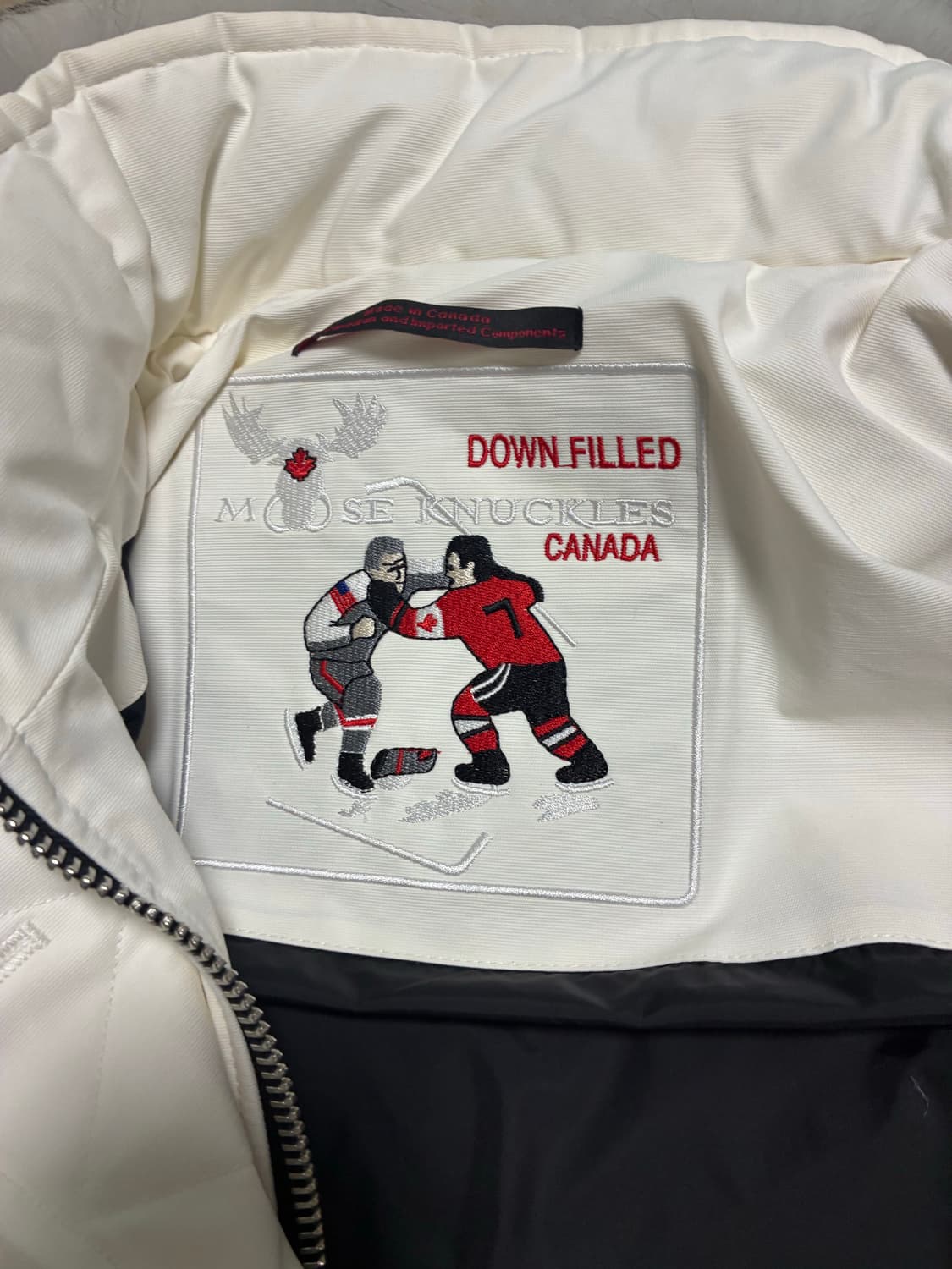 무스너클 쓰리쿼터 패딩 L 정품 상품이미지6