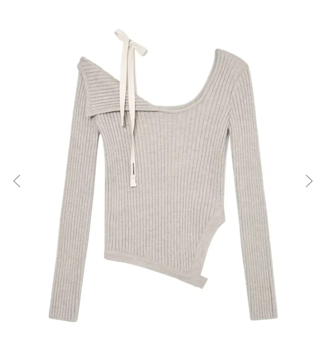 glowny isa knit top (oatmeal) 상품이미지1