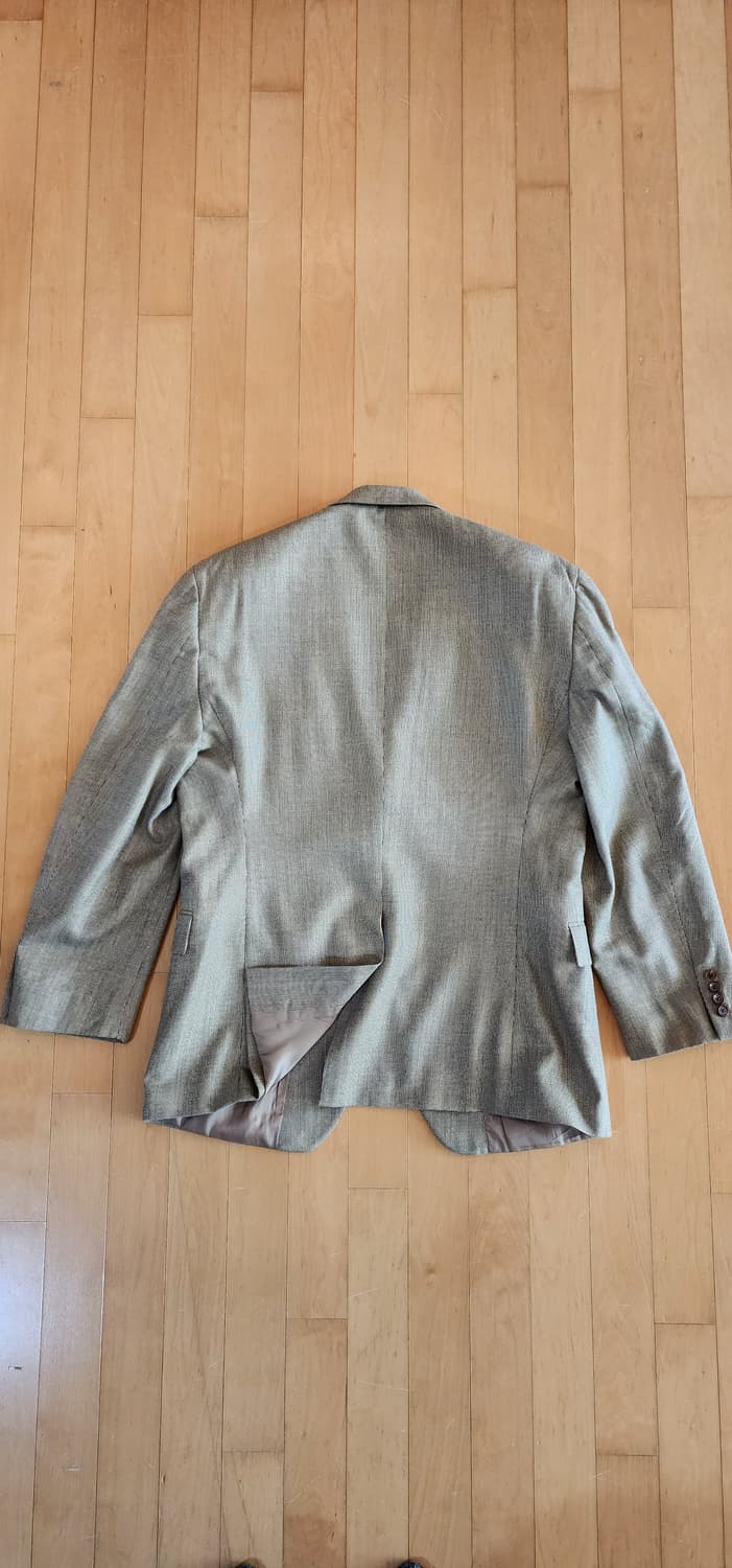 로렌랄프로렌 베이지 실크/울자켓 2XL 상품이미지5