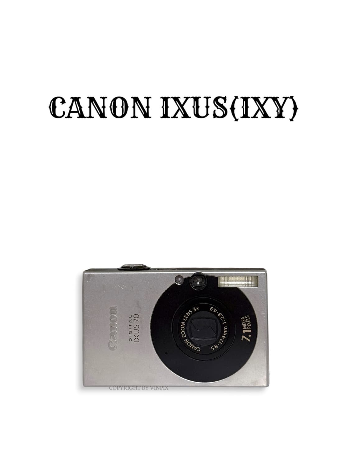 캐논 익서스 70(ixus 70) 디지털 카메라 디카 상품이미지1