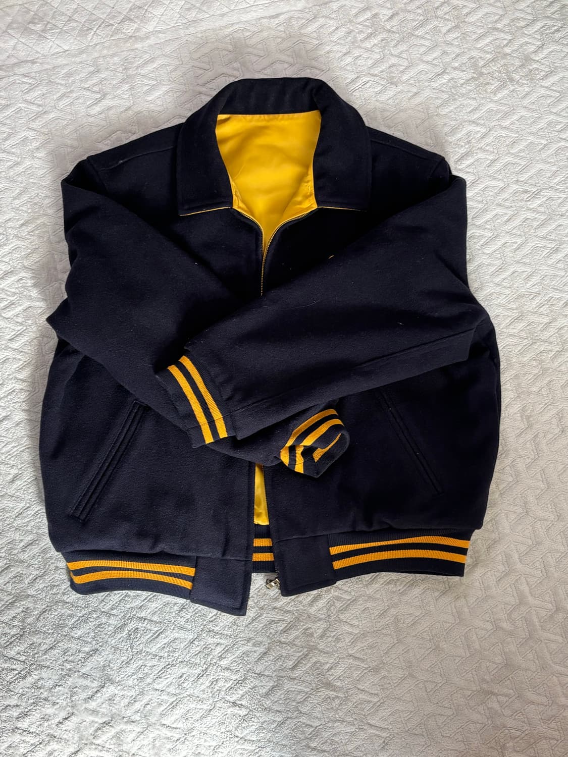 90's Polo Sport Reversible Varsity Jacke 상품이미지2
