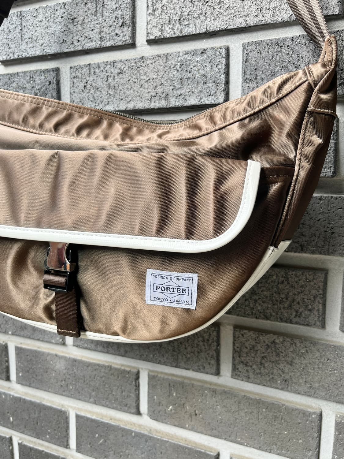 Porter 포터 크로스 호보백 올리브그린 상품이미지4