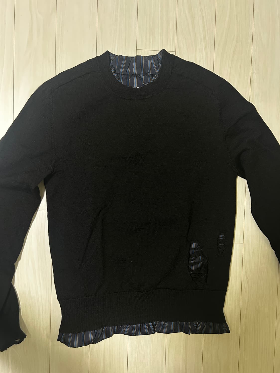 마르지엘라 디스트레스드 니트 상품이미지1