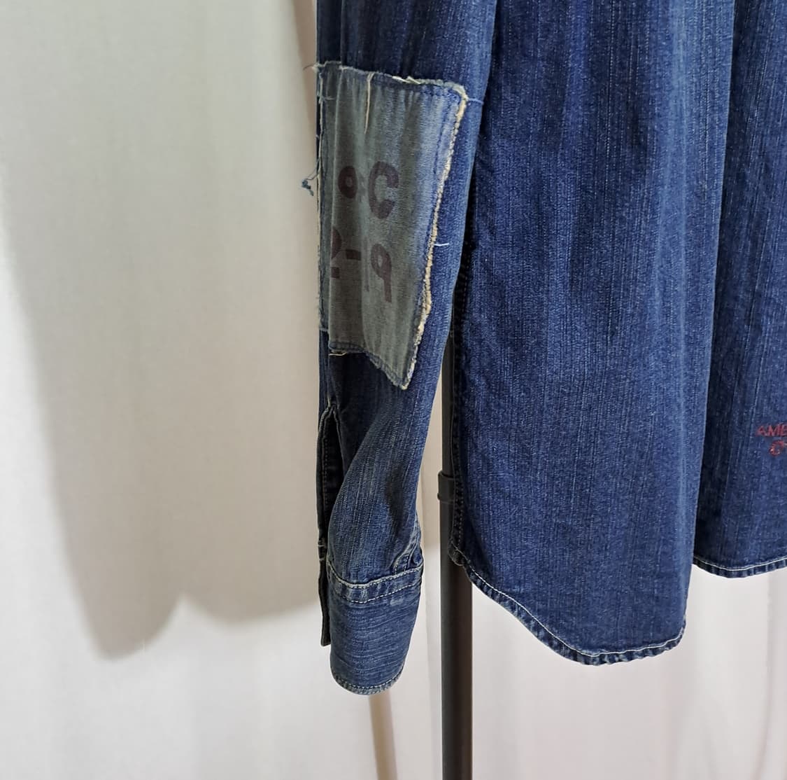 (택포) 00s 리바이스 패치 웨스턴 데님셔츠 L B769 상품이미지6