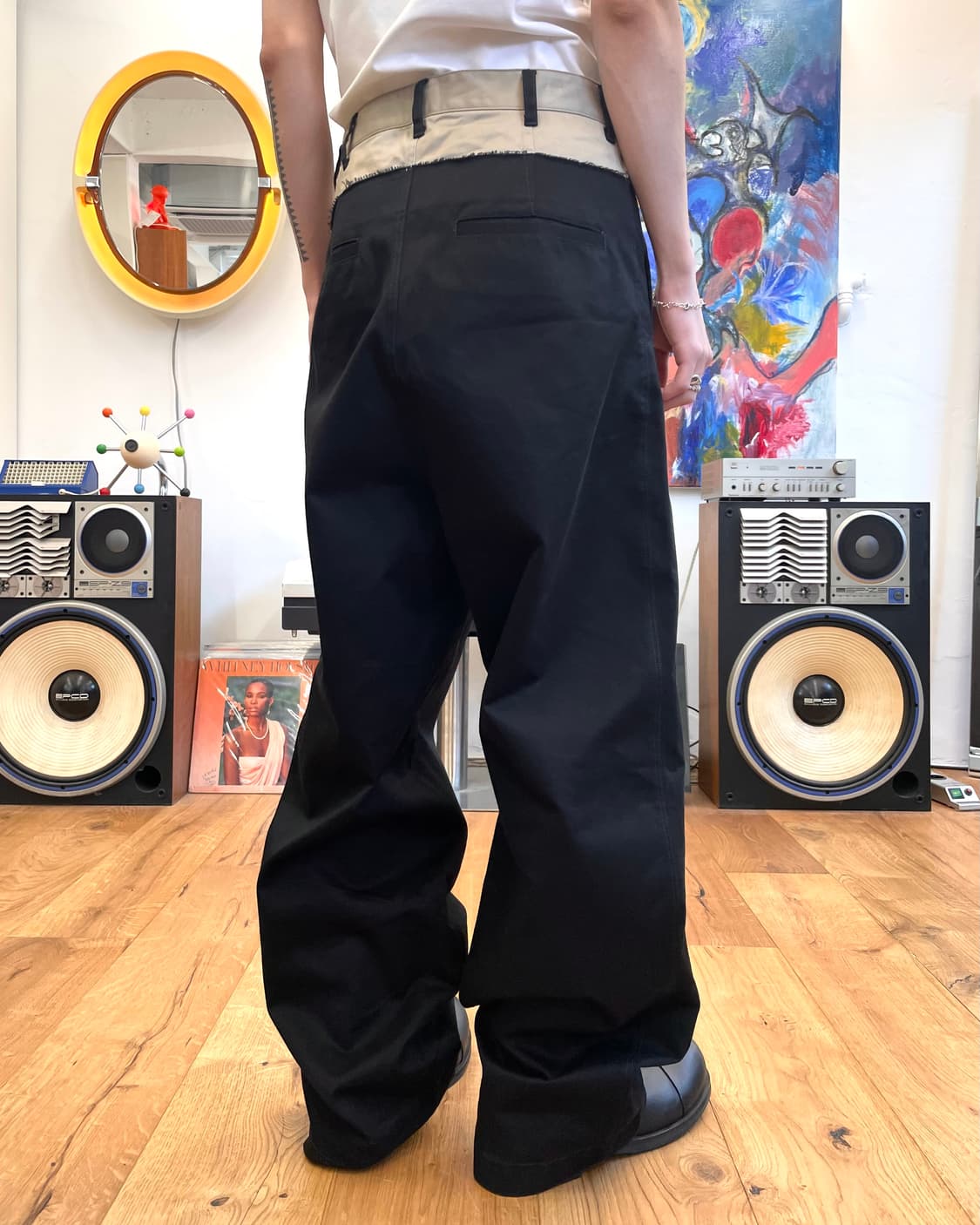 [3] 파세타즘 더블 웨이스트 코튼 팬츠 상품이미지2