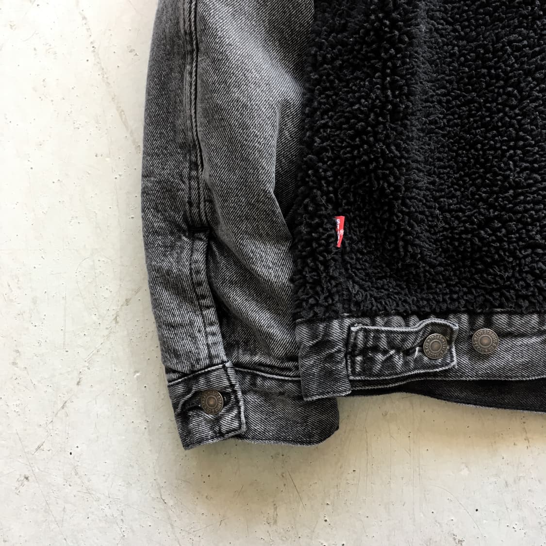 Levi’s Grizzly Sherpa Denim Jacket 상품이미지5