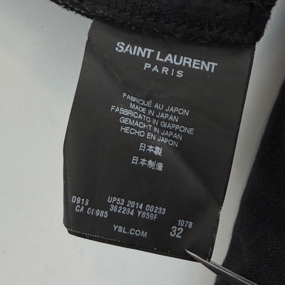 생로랑 에디슬리먼 D02 14시즌 디스진 상품이미지4