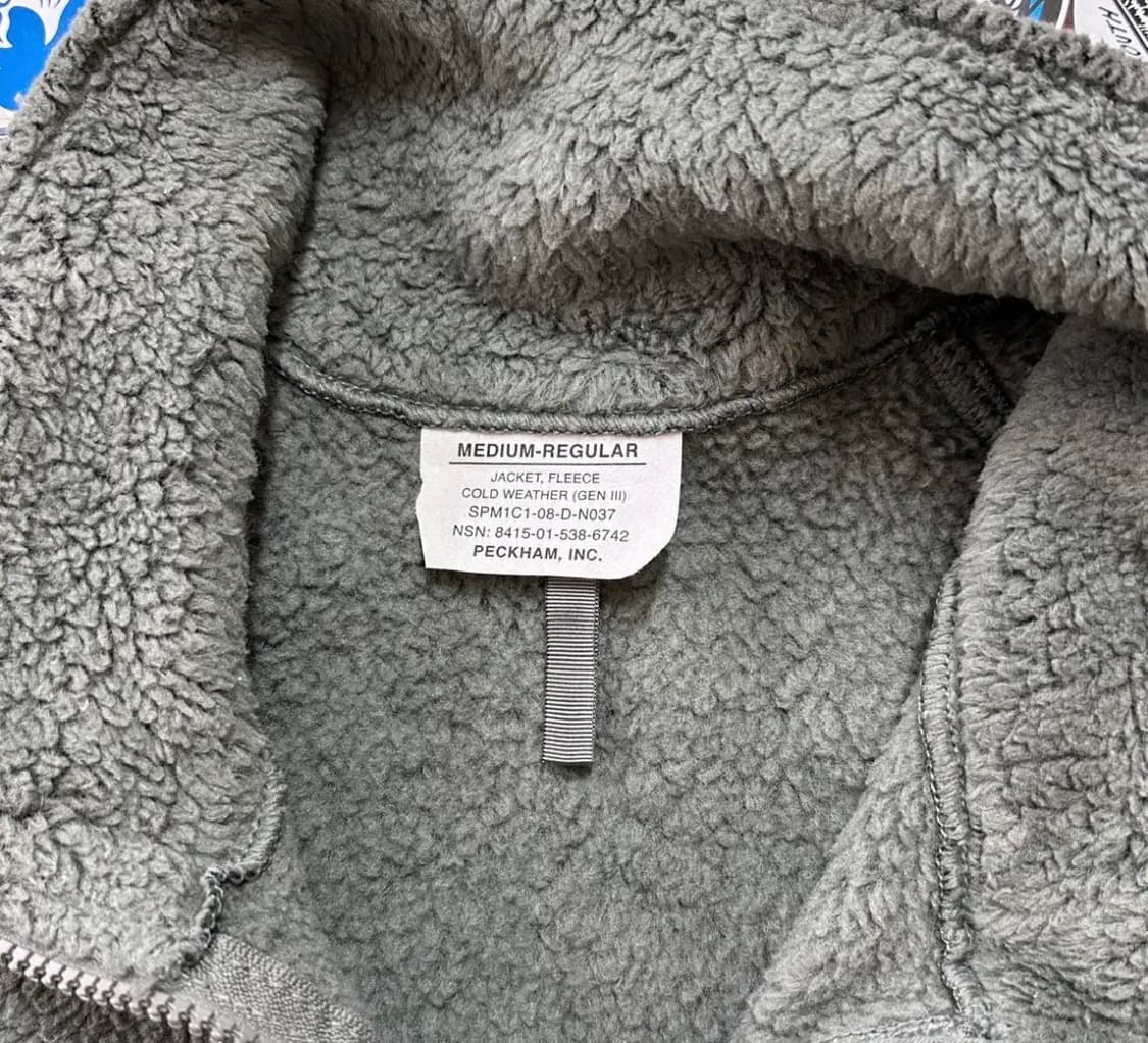 Us army ecwcs gen3 fleece jacket M-R 상품이미지4