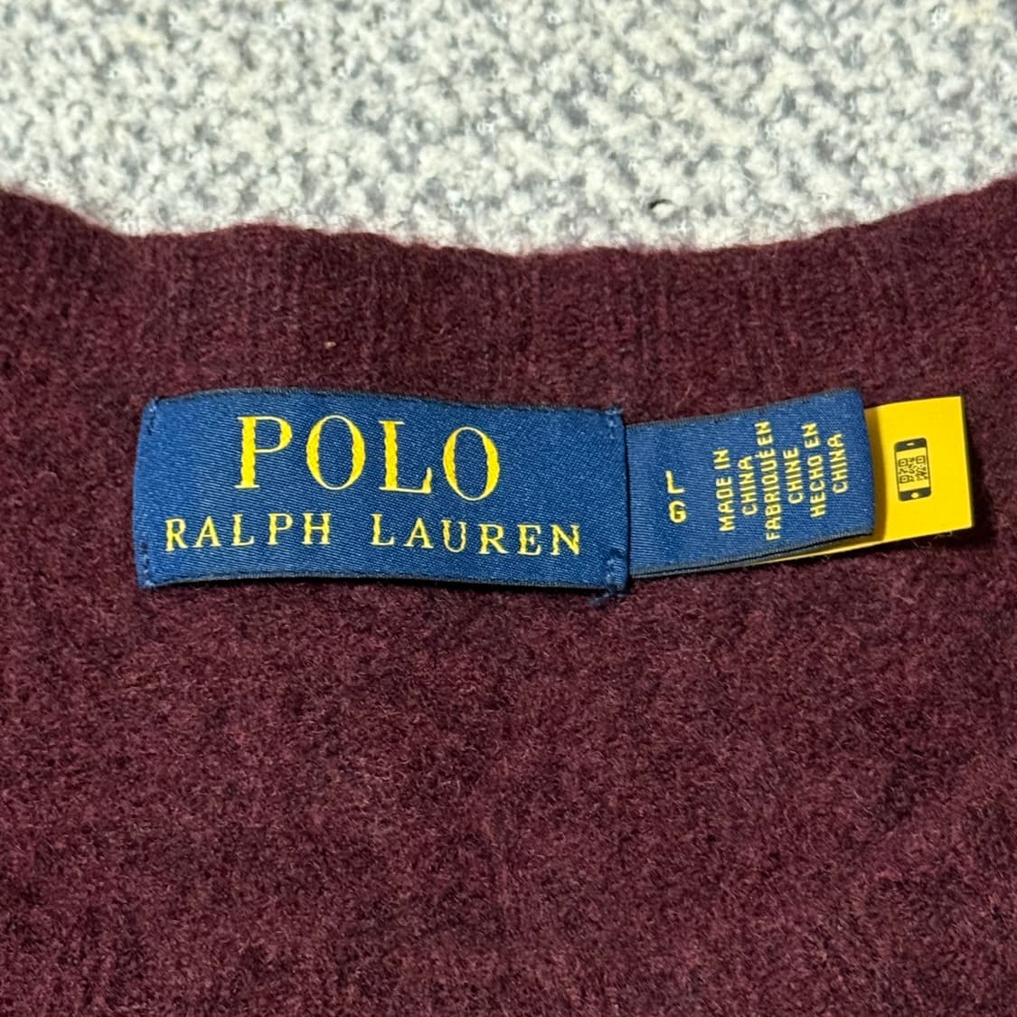 [정가 27만원] 폴로 랄프로렌 울 캐시미어 니트 상품이미지4