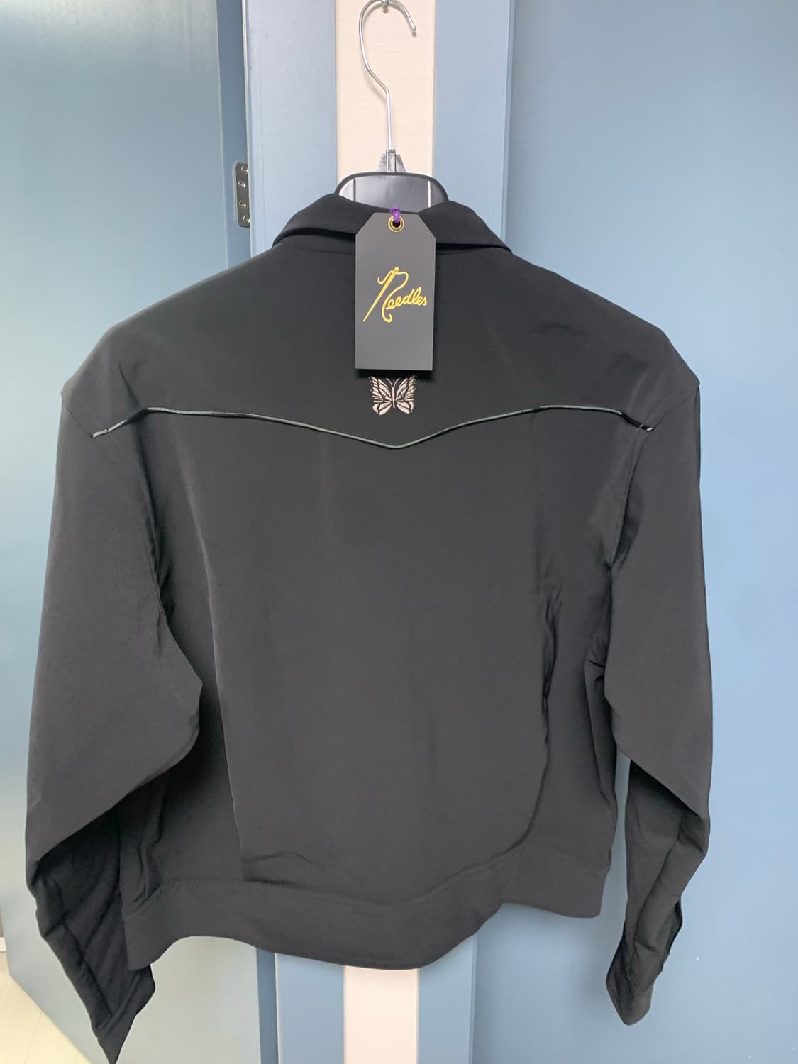 니들스 25SS 블랙 파이핑 카우보이 자켓 상품이미지3